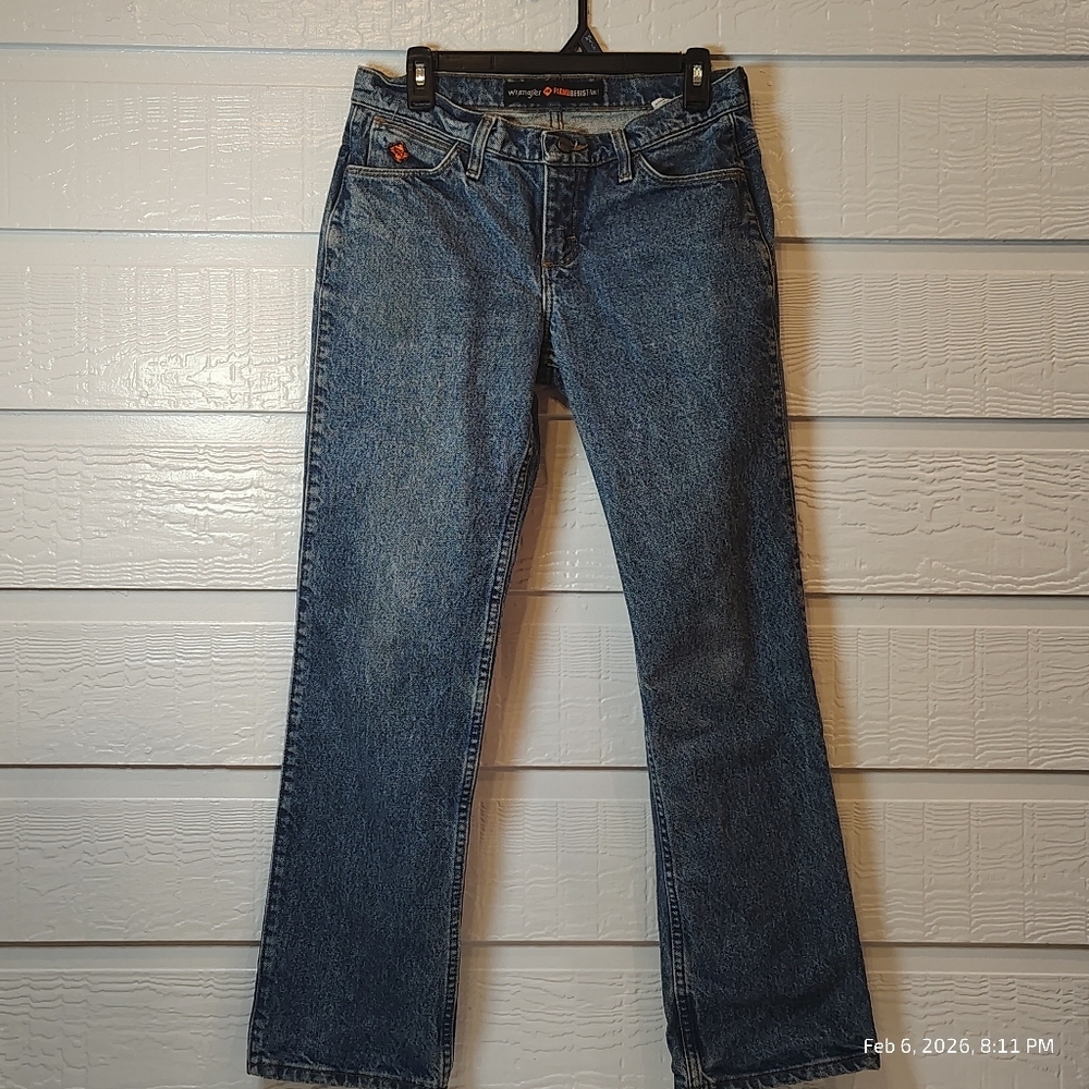 Wrangler FR Jeans Women’s 5/6x32 Flame Resistant Work Denim
